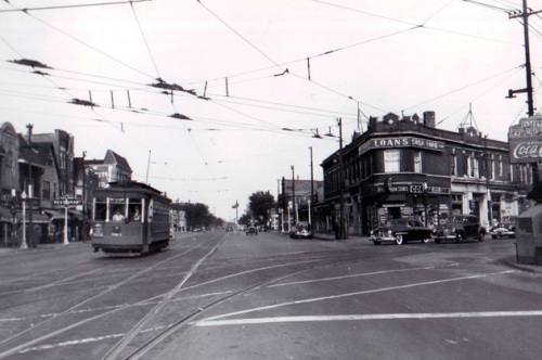 1948--Irving Park Road @ Elston, view east