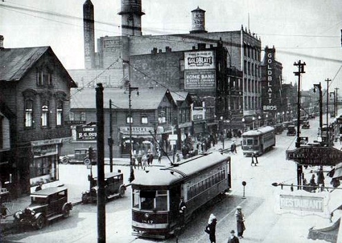 1922--Chicago Avenue @ Ashland, view west